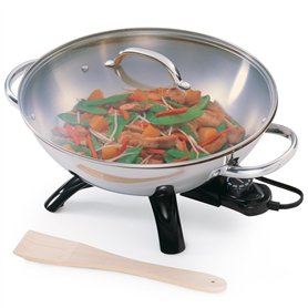 Presto 5900 1500-watt en acier inoxydable électrique Wok