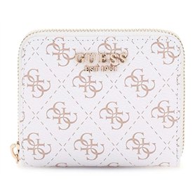 GUESS Eco Erica SLG Small Zip Around Cream Logo