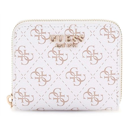 GUESS Eco Erica SLG Small Zip Around Cream Logo