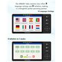 HelloBaby Moniteur pour bébé avec écran divisé de 5,5 Pouces, caméra de Surveillance pour bébé HD IPS 1080p, sans WiFi, Moniteur