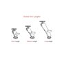 RAM Mount Double Socket Arm W/ 2 2.5" Round Bases