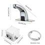 Modundry Robinet Automatique Infrarouge sans Contact Robinetterie lave main de Lavabo de Cuisine et Salle de Bain