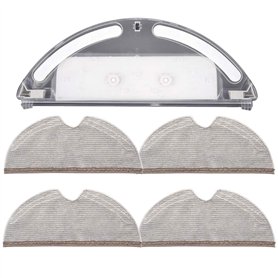 Réservoir d'eau avec 4 serpillères à couverture complète pour aspirateur Xiaomi Roborock S5 S50 S51 S55 S6