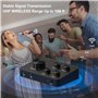 Rybozen Mini Lecteur de karaoké Mobile sans Fil avec Microphone de karaoké Bluetooth, Haut-Parleur Bluetooth, Mini Home KTV, Com