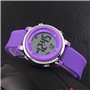 SKMEI - Montre digitale mixte pour enfant - Éclairage LED - Alarme, jour de la semaine- Violet
