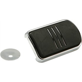 HardDrive B35-0221 Support de pédale de frein chromé