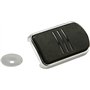 HardDrive B35-0221 Support de pédale de frein chromé