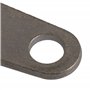 BQLZR - Lot de 10 roulettes pour baies vitrées ou portes coulissantes - en métal et en plastique - 4,5 x 1,9 cm