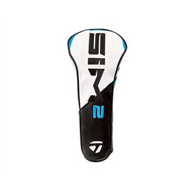 TaylorMade Golf Sim2 Couvre-club de golf en bois Noir/blanc/bleu/vert citron fluo
