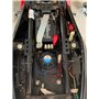 Rupse Système d'Alarme Moto Alarme de Vibration Étanche Antivol à Distance sans Fil avec Double Télécommande en Métal Sensibilit