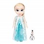 Disney - La Reine des Neiges - Grande Poupée Elsa Chantante - 35 cm - Chanson Libérée Délivrée - Licence Officielle - Cheveux Co