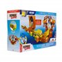 Sonic The Hedgehog Go Go Racers Deluxe Ensemble de jeu avec figurine Super Sonic moulée sous pression, combiné avec le kit de je