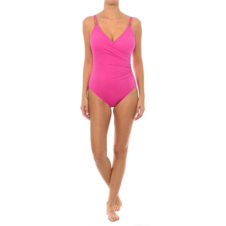 Michael Kors Logo emblématique Solids Surplice Mio Cerise 6