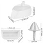 Gdrtwwh Presse Agrumes compatible avec tous les mixeurs KitchenAid et PHISINIC
