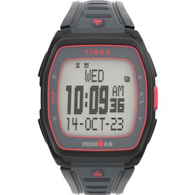 Timex Montre mixte IRONMAN T300 42 mm - Bracelet en silicone noir