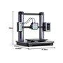 Imprimante 3D AnkerMake M5, 3D FDM, Intelligente et 5X Plus Rapide, Temps gagné 70%, détails de 0,1 mm, Surveillance par IA inté