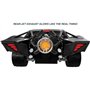 Hot Wheels The Batman Batmobile Radiocommandée, véhicule télécommandé à l’échelle 1/10 avec télécommande Rechargeable Via USB, J