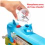 Mattel Disney Pixar Cars Coffret Station de Lavage Baleine avec 1 Voiture Flash McQueen, Jeu avec Changement de Couleur, Jouet E