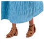Mattel Disney La Petite Sirène Poupée La Petite Sirène Ariel Humaine, Avec Robe Bleue À Volants Et Chaussures Amovibles, 5 Point