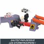 Hot Wheels Coffret Grande Course Grogu Star Wars Racerverse avec Voitures De Course en Métal, avec Personnages Inspirés par Grog