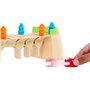 Croco Jungle Jeu De Cartes pour Faire Traverser Le Pont Aux Pions en Forme De Singes Et Perroquets, pour 2 Joueurs, pour Soirée 