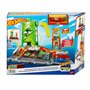 Hot Wheels Let’s Race Netflix - Coffret Super Recharge Station-Service Interactif
