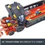 Hot Wheels RacerVerse Batman Évasion Voiture et piste avec véhicule qui se transforme en piste de course 3 voies avec 1 Batman e