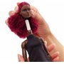 Barbie Barbie Essentiels Poupée de Collection modèle 03 avec Cheveux Roux bouclés, Petite Robe Noire et Bottes, poupée articulée