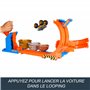 Hot Wheels Monster Trucks Défi du Trophée Tournez-et-Renversez Coffret avec véhicule Bigfoot 50ème anniversaire en métal à l’éch