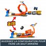 Hot Wheels Monster Trucks Défi du Trophée Tournez-et-Renversez Coffret avec véhicule Bigfoot 50ème anniversaire en métal à l’éch