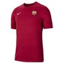 NIKE T-Shirt FC Barcelone Marque Modèle Maillot de Football à Manches Courtes pour Enfants FC Barcelone