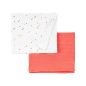Simple Joys by Carter's 2-Pack Cotton Gauze Blanket Couverture
