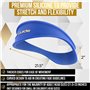 Fade Guide Gabarit de rasage et décolleté | Bande en silicone incurvée | Idéal pour créer des directives de décoloration de la p