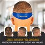 Fade Guide Gabarit de rasage et décolleté | Bande en silicone incurvée | Idéal pour créer des directives de décoloration de la p