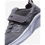 Skechers Garçon Microspec Texlor Basket, Bordure Textile Noire Grise, 36 EU