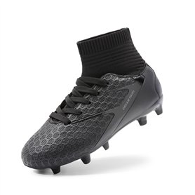 DREAM PAIRS Chaussures de Football Garçons Spike Crampons pour Filles Respirantes Unisexe