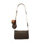 Michael Kors Jet Set Sac à bandoulière avec logo Marron