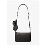 Michael Kors Jet Set Saffiano Sac à bandoulière en cuir avec étui, 35R3GM9M1L