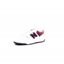 New Balance Baskets unisexe 480, White Red, 44.5 EU