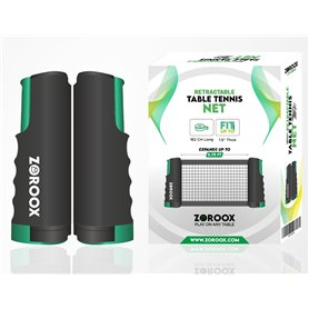 ZOROOX Filet de tennis de table | Portable | Rétractable | Facile à installer et portable pour n'importe quelle table. Facile à
