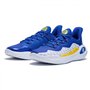 Under Armour Curry Flow 10 Chaussures de basketball pour homme blanc/bleu