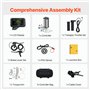 VEVOR Kit Conversion de Vélo Électrique, 1000 W, Moteur de Moyeu de Roue Avant 48 V 420 tr/min 650 mm avec Contrôleur de Vitesse