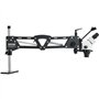 VEVOR Microscope Multidirectionnel Grossissement 7X-45X, Microscope à Bijoux avec Support à Ressort, Support Incrusté de Micro B