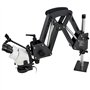VEVOR Microscope Multidirectionnel Grossissement 7X-45X, Microscope à Bijoux avec Support à Ressort, Support Incrusté de Micro B