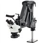 VEVOR Microscope Multidirectionnel Grossissement 7X-45X, Microscope à Bijoux avec Support à Ressort, Support Incrusté de Micro B