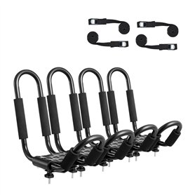 VEVOR Porte-Kayak pour Toit 2 Paires