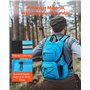 VEVOR Sac à dos d'hydratation 25 L, sac à dos d'eau isolé avec poche à eau en TPU 2 L, sac à dos de randonnée avec rangement pou
