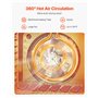 10 plateaux en acier inox