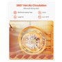 6 plateaux en acier inox