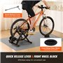 VEVOR Support d'Entraînement pour Vélo, Entraîneur de Vélo Magnétique Stationnaire pour Roues de 66-74 cm, 8 Réglages de Résista
